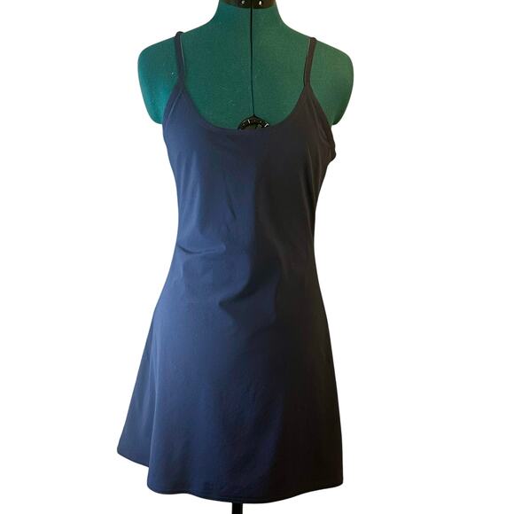 Outdoor Voices Pants - Outdoor Voices Navy Exercise Dress with Built-In Shorts | Women’s Small